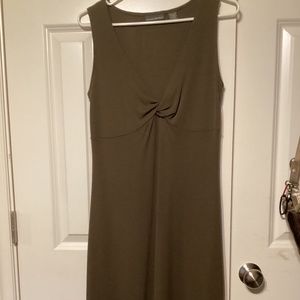 Banana Republic brown sleeveless dress